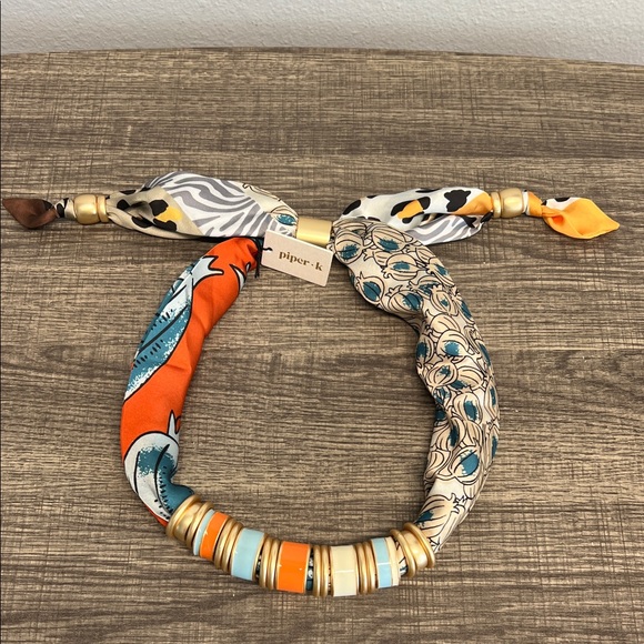 Piper K | Scarf Necklace - Picture 1 of 10